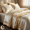 ✨ Lumibrilli™ GoldenSilk Whisper Bedding Set